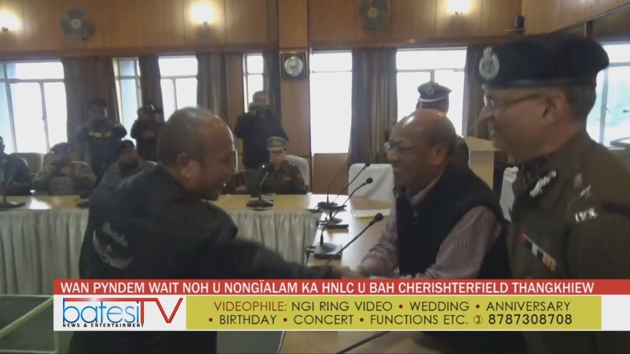 WAN PYNDEM WAIT NOH U NONG&Iuml;ALAM KA HNLC U BAH CHERISHTERFIELD THANGKHIEW