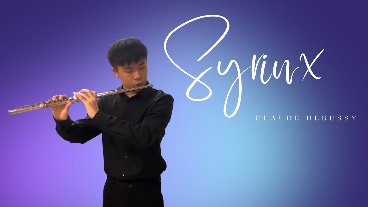Debussy - Syrinx for solo flute, played by 16 years old young flutist