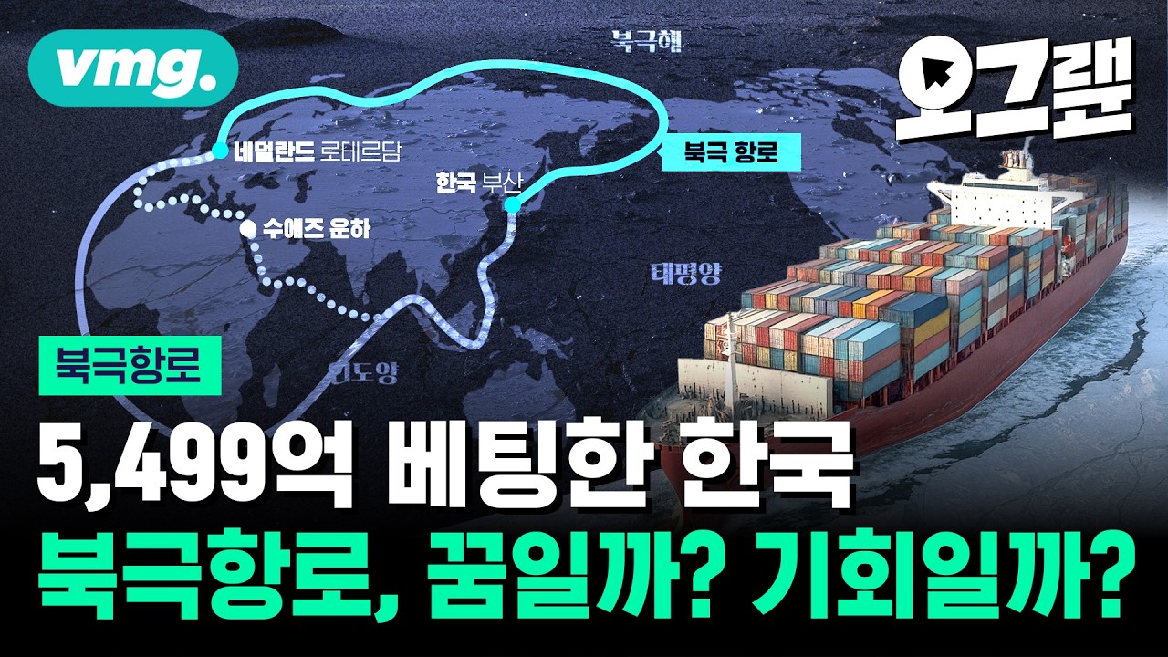 북극항로에 5,500억 원 투자하는 대한민국... 꿈일까 기회일까 / 오그랲 / 비디오머그