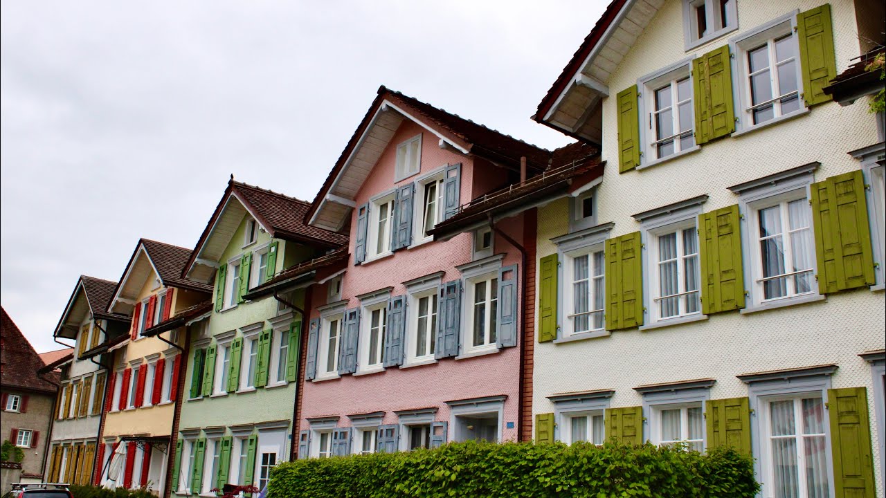 SWISS - Walking in WINTERTHUR , One of the Most beautiful City in Switzerland -14