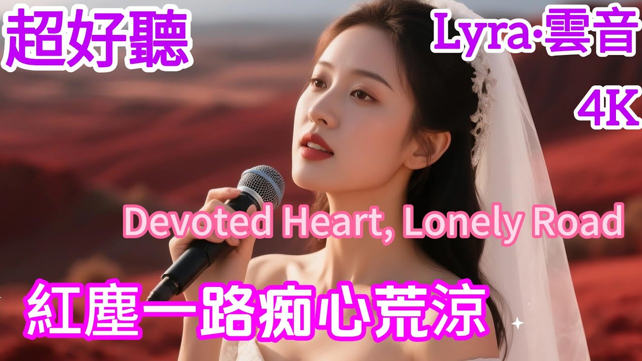 Lyra&middot;雲音 翻唱 超好聽 4K|《紅塵一路痴心荒涼》(2026年) | 女聲滄桑版 | 原唱:百龍 | 情字到頭淚眼兩行 | 