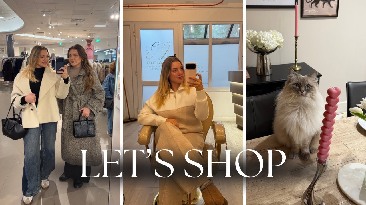 COME WINTER SHOPPING WITH ME | Marks & Spencer, H&M & Mint Velvet | Plus baking & celebrations