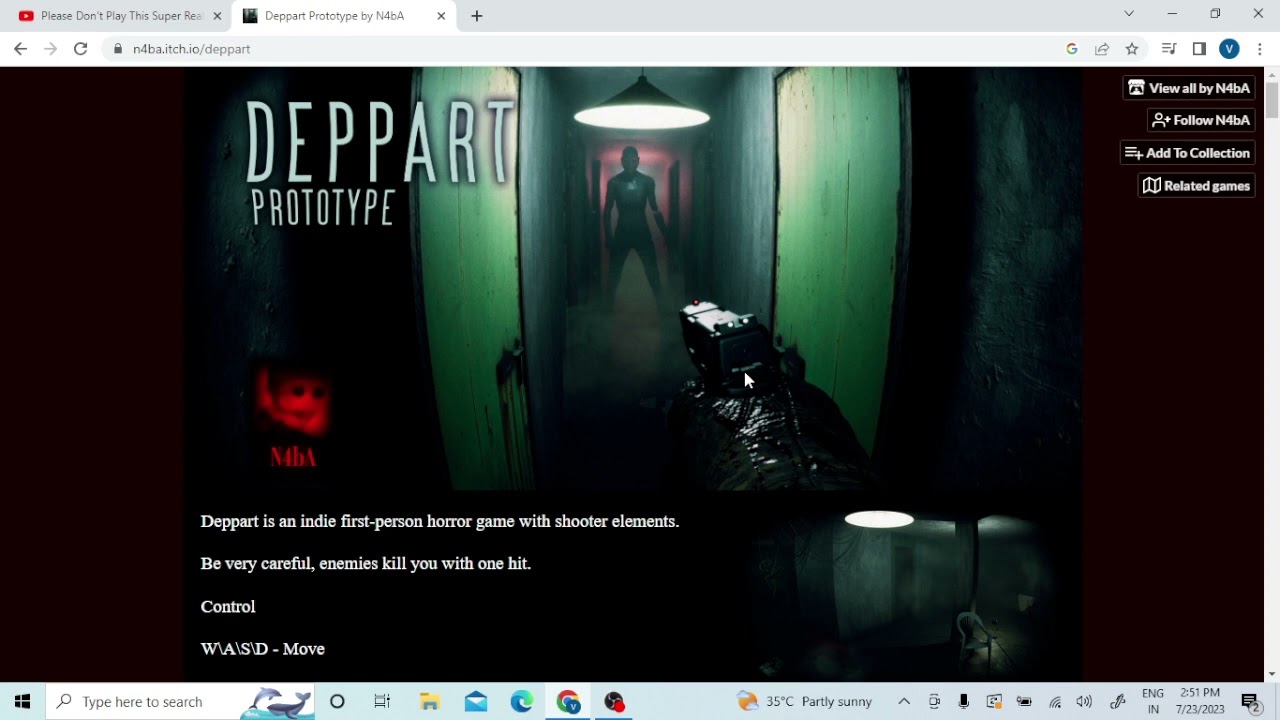 HOW TO DOWNLOAD DEPPART PROTOTYPE INDIAN HORRAR GAME @liveinsaan IN ANDROID AND PC 2023 VERSION FREE
