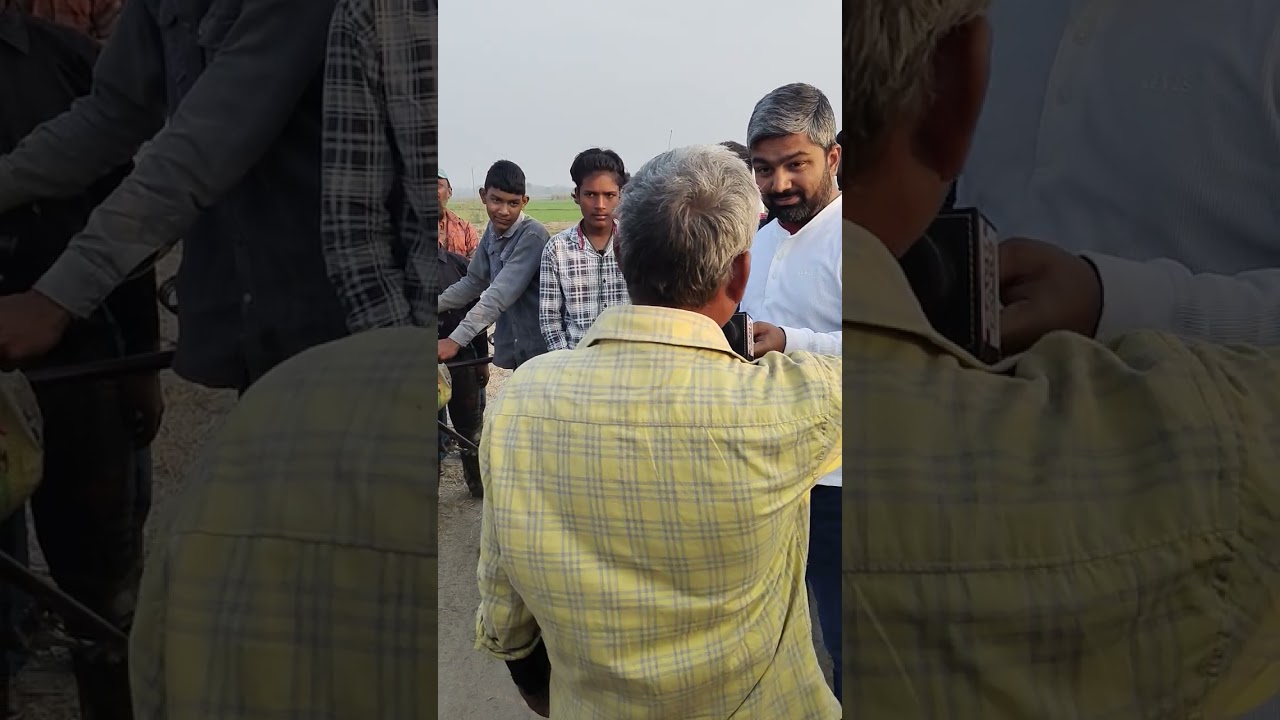 किसान बांध के कारण हुऐ मजबुर विधायक आवास पर पहुंचे ने के लिए 