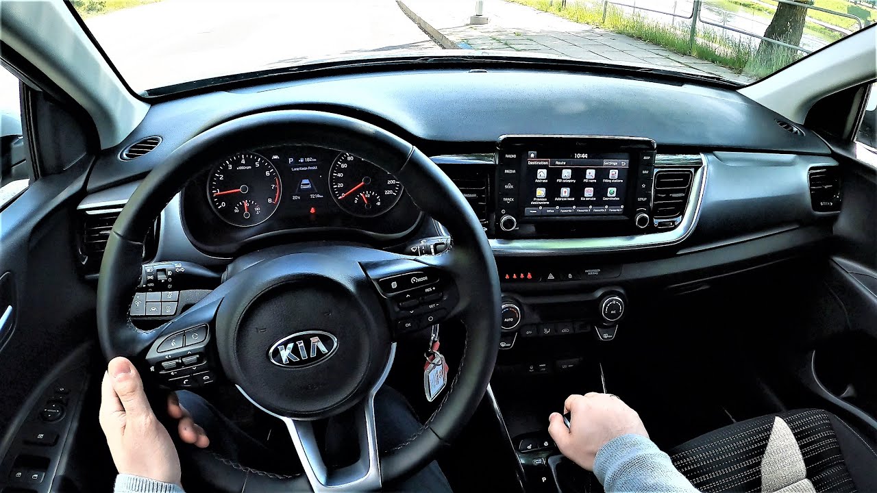 KIA Stonic EX Comfort Pack 120HP. City POV drive. GoPro test drive. Kia Stonic road test