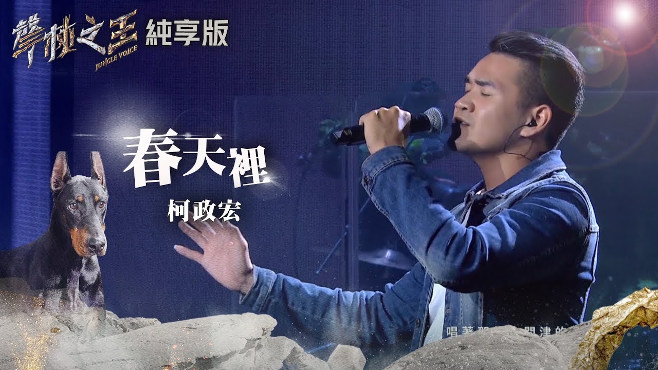 【聲林之王2】EP3 純享版｜柯政宏 春天裡｜林宥嘉 蕭敬騰 周湯豪 艾怡良 劉隽 Lulu Jungle Voice 2