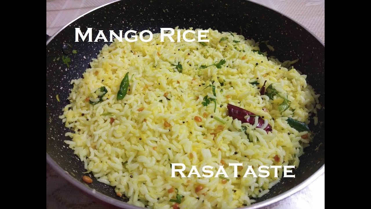 Raw Mango Rice || Easy and Tasty Lunch Box Recipe
