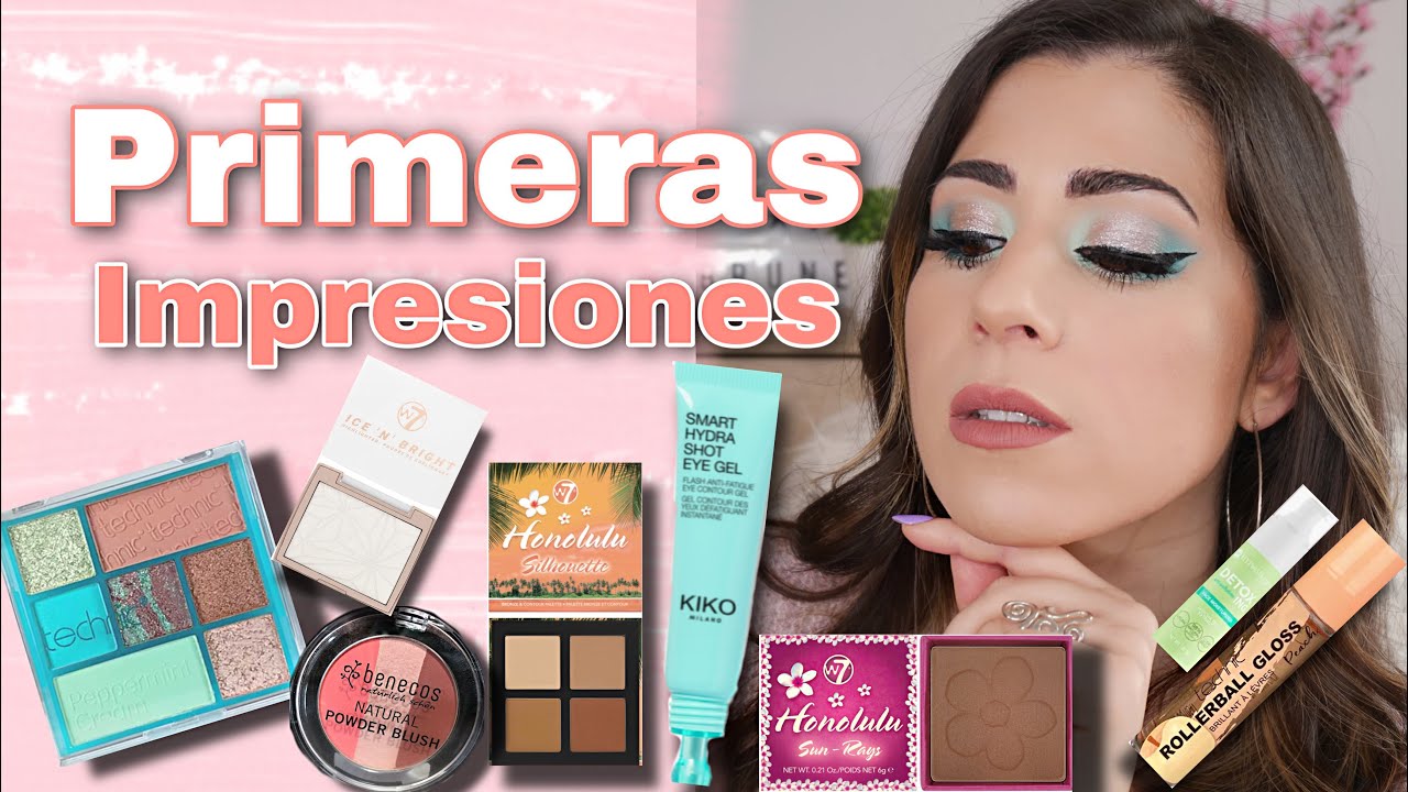 Pruebo PRODUCTOS LOWCOST maquillaje! Kiko, W7, Technic! Colores pastel y nuevos lanzamientos!