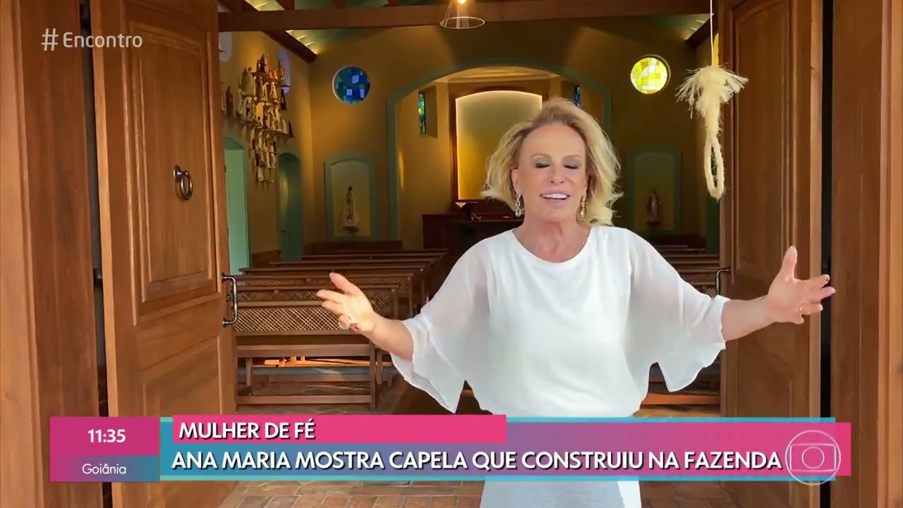 Fazenda da ANA MARIA BRAGA, olha o LUXO