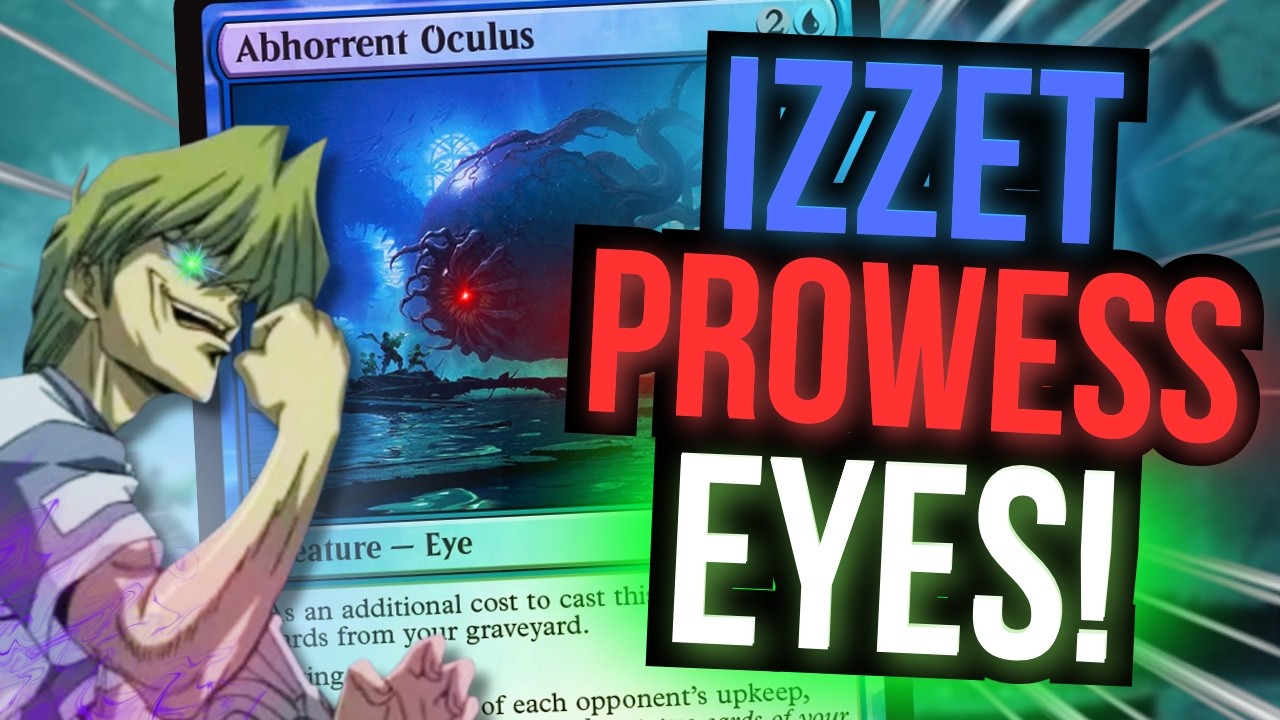 OCULUS IN MODERN IZZET PROWESS!👀 | MTG Gameplay & Sideboard Guide | MTGO Modern League
