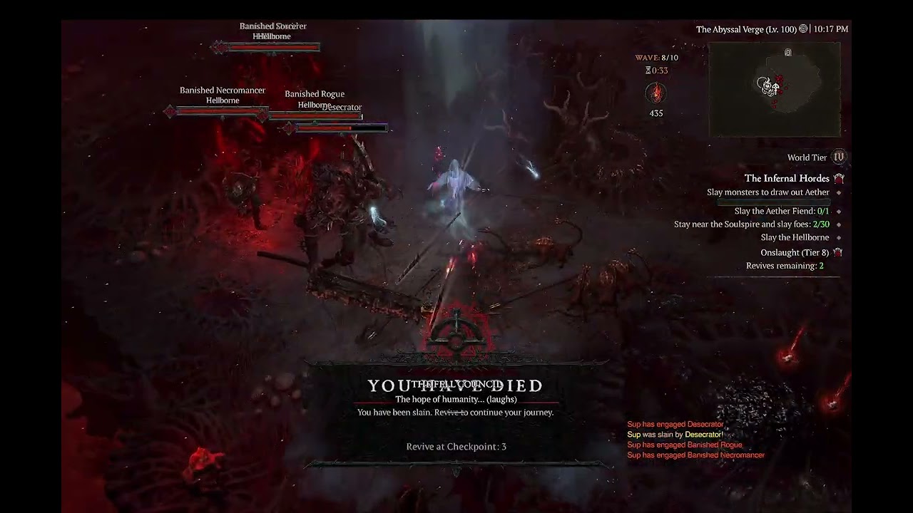 diablo 4 s5 T8 horde RF rogue