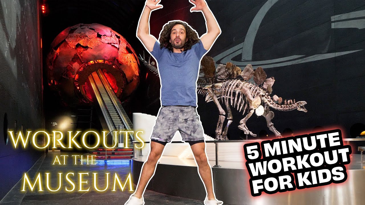 5 Minute Workout for Kids | Earth Hall | Natural History Museum
