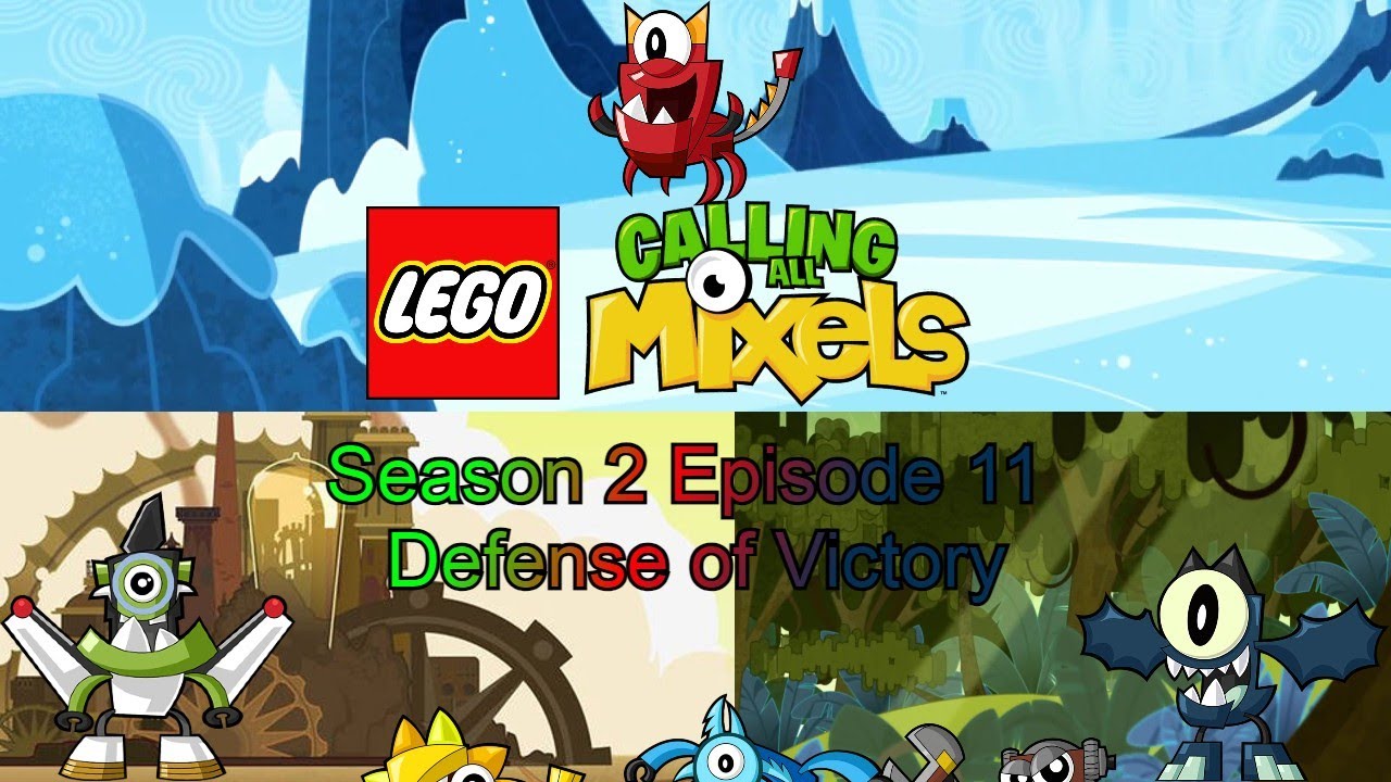 Lego Calling all Mixels S2 Episode 11 Defense of Victory (Stop Motion)