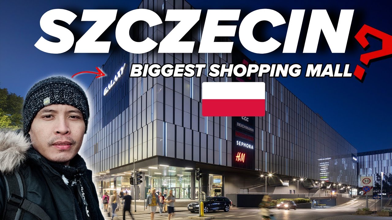 Szczecin Biggest Shopping Mall | VIRTUAL TOUR #poland #travel #walkingtour #polska #szczecin