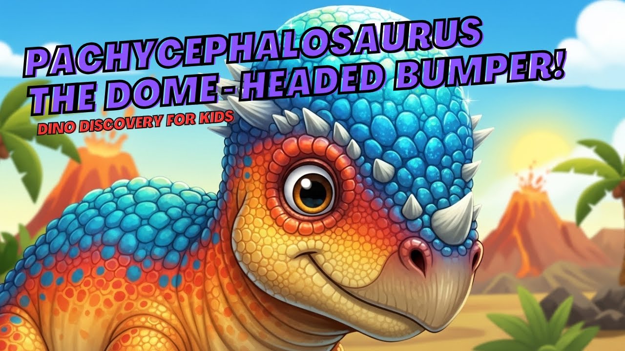 Pachycephalosaurus – The Dome-Headed Bumper! |  Dino Discovery for Kids