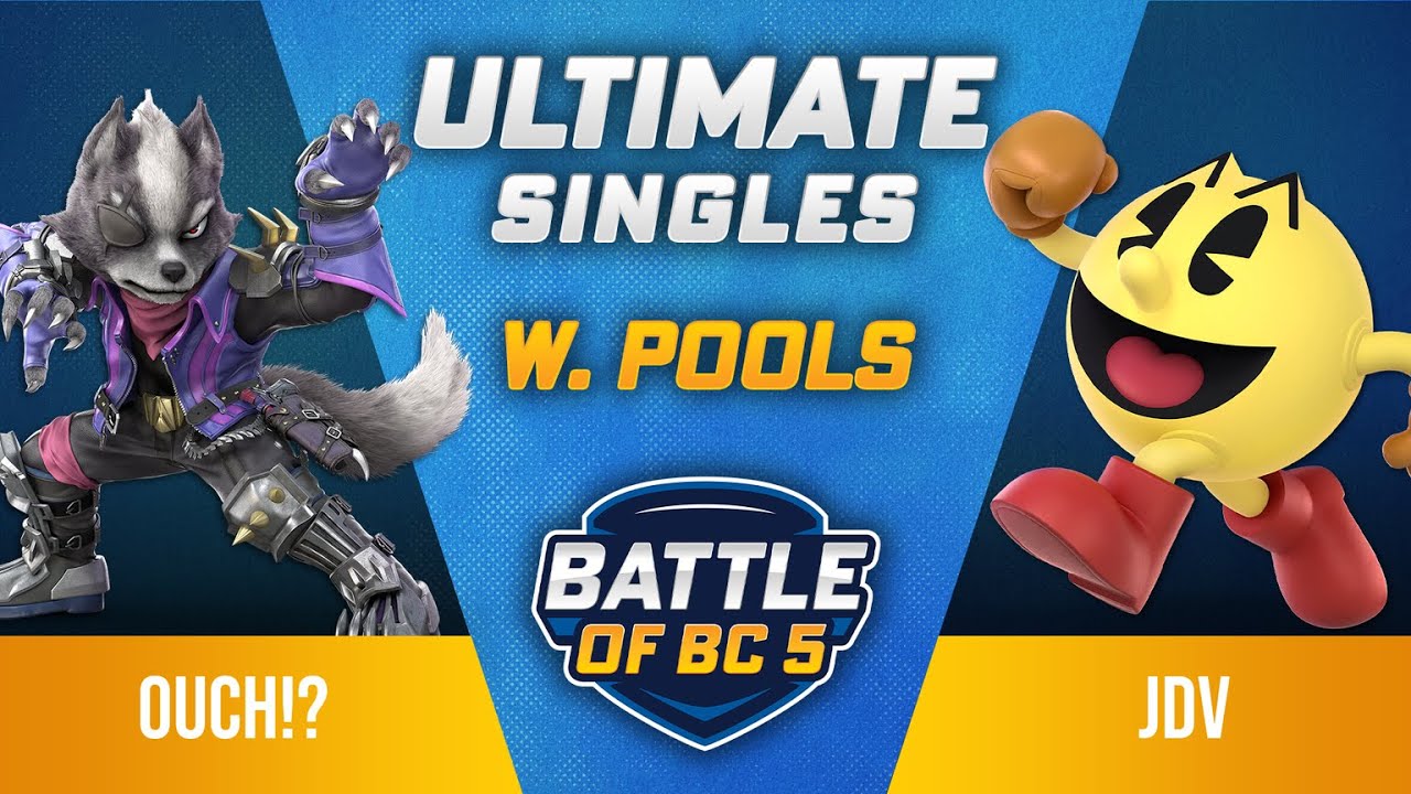 Ouch!? (Wolf) vs JDV (Pac-Man) - Ultimate Singles Losers Top 48 - Battle of BC 5
