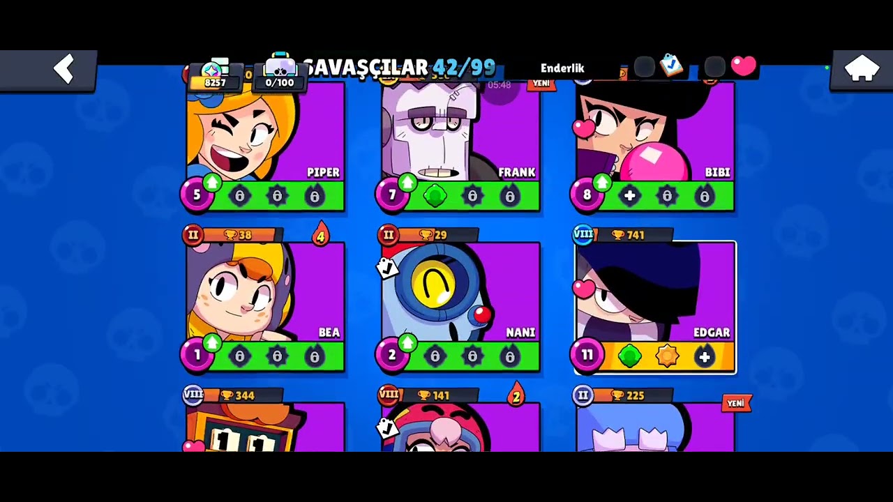 Brawl stars kötü bir gün kaybetme serisi ve 5 tane kaos açılımı.