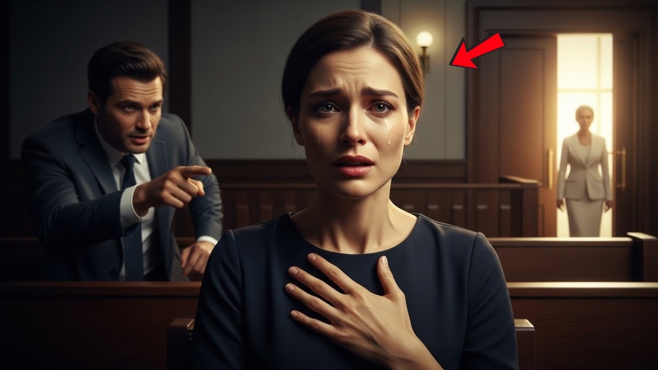 Mocked wife for having no lawyer — The courtroom froze when the door opened