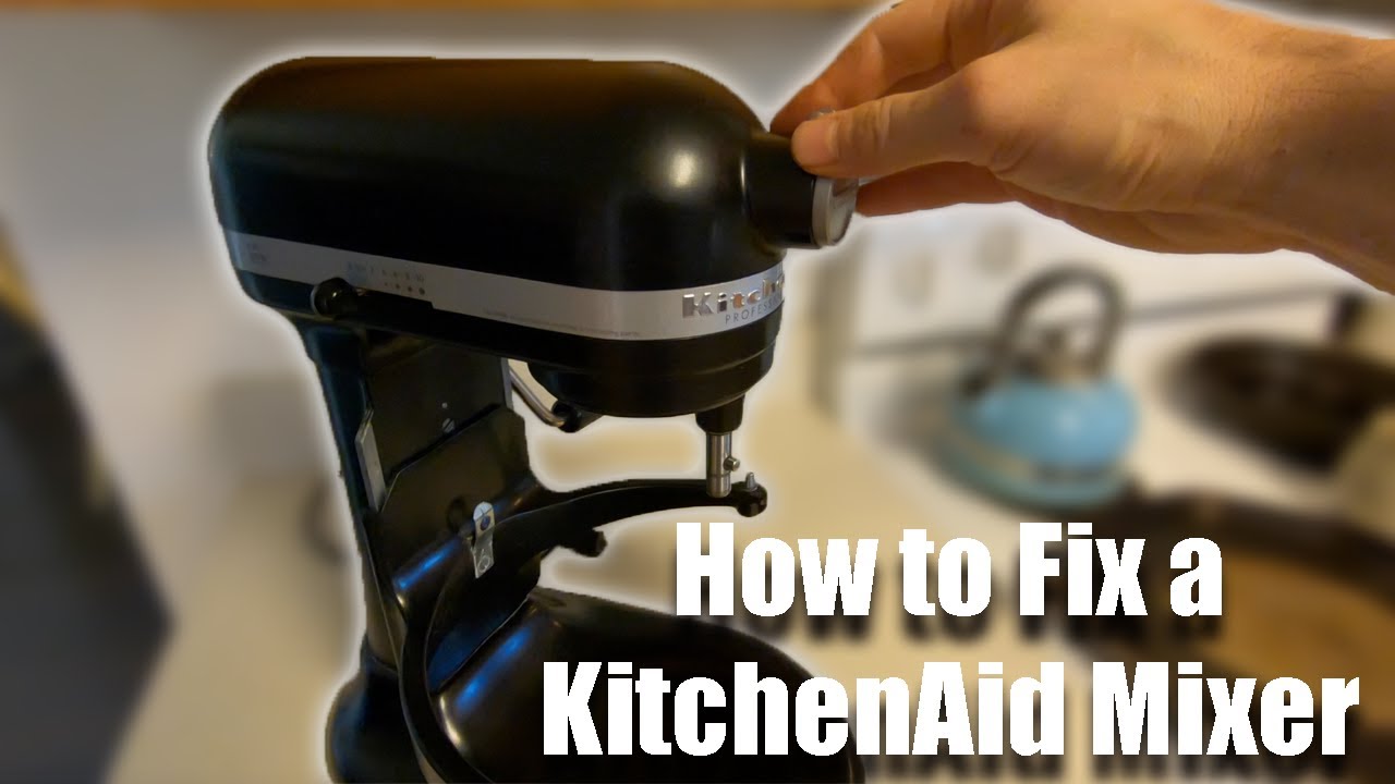 Миксер KitchenAid Professional 600 не вращается — замена червячной шестерни