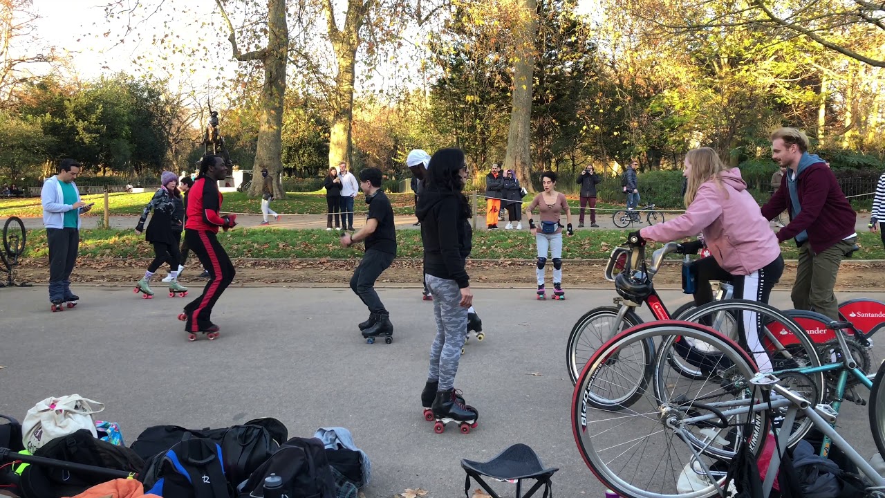 Skating Crew at Hyde Park - London - 2020 - 4K 🛼🛼🛼