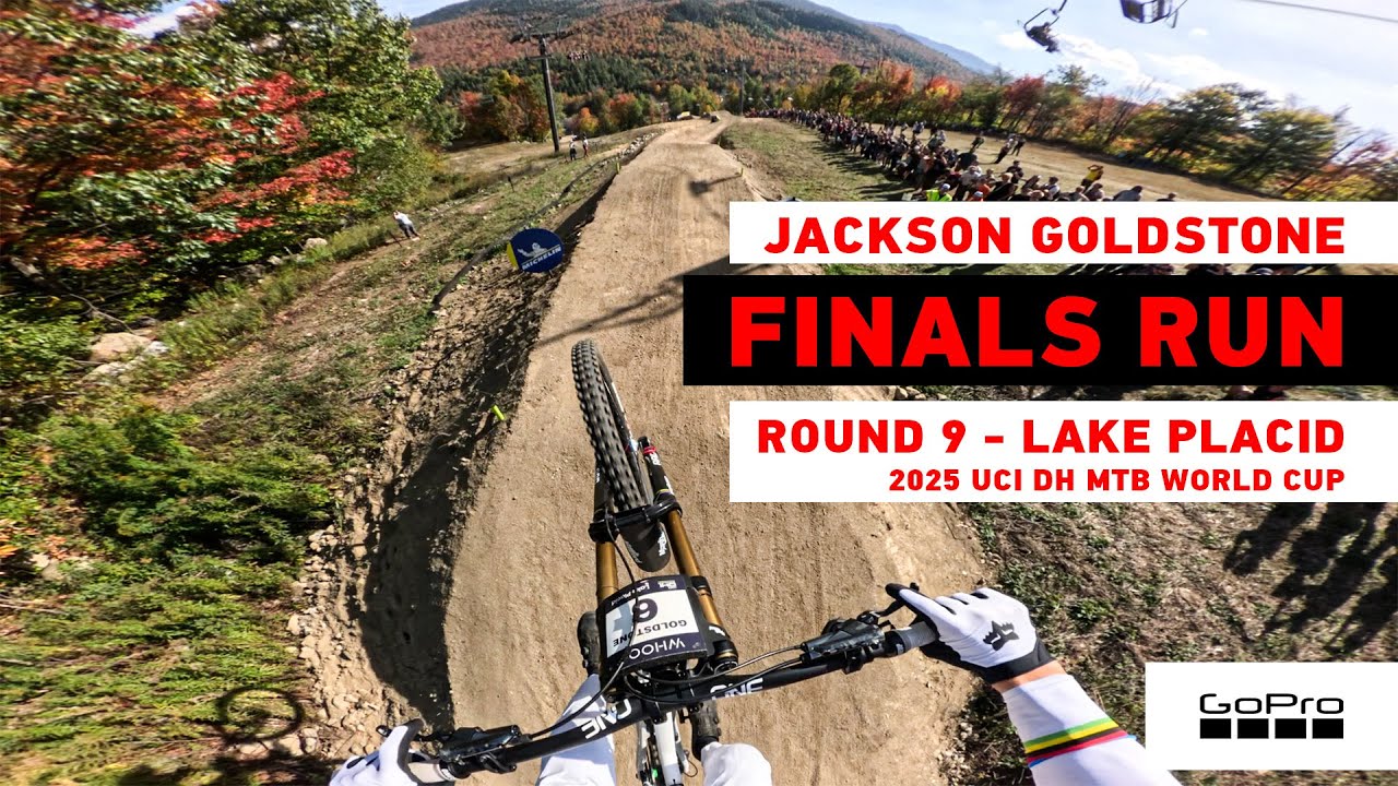 GoPro: Down to the Final Race! - Jackson Goldstone Finals Run - Lake Placid 25' UCI DH MTB World Cup
