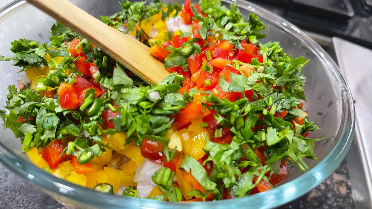 Colourful #sweet corn salad🌽 