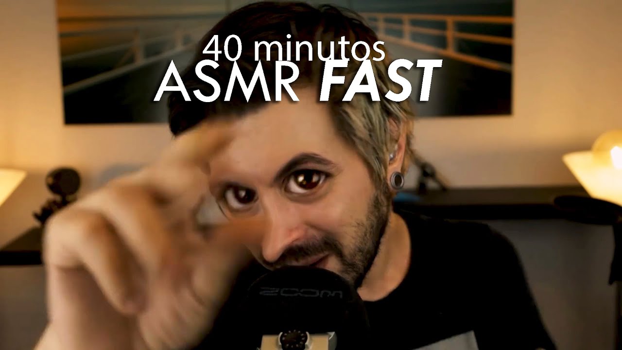 40 minutos de ASMR Rápido MUY Rápido - Sleepy Tingles