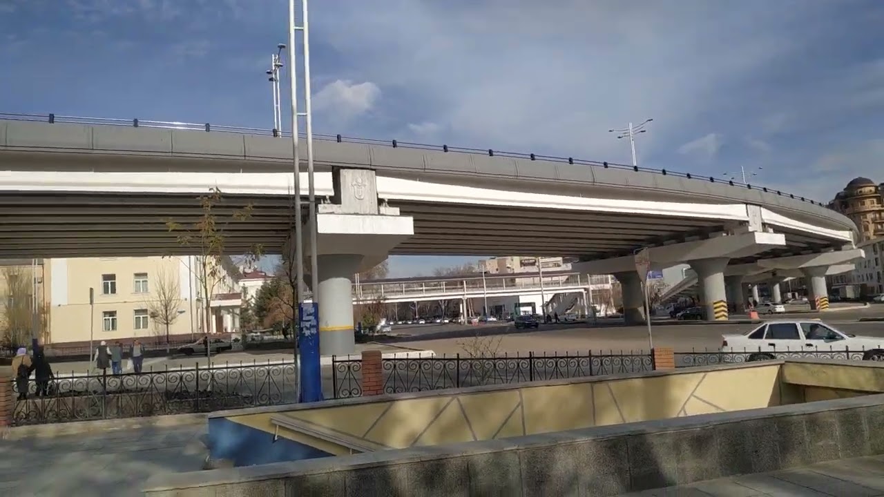 Узбекистан, Ташкент. От Театральной до Мукими.