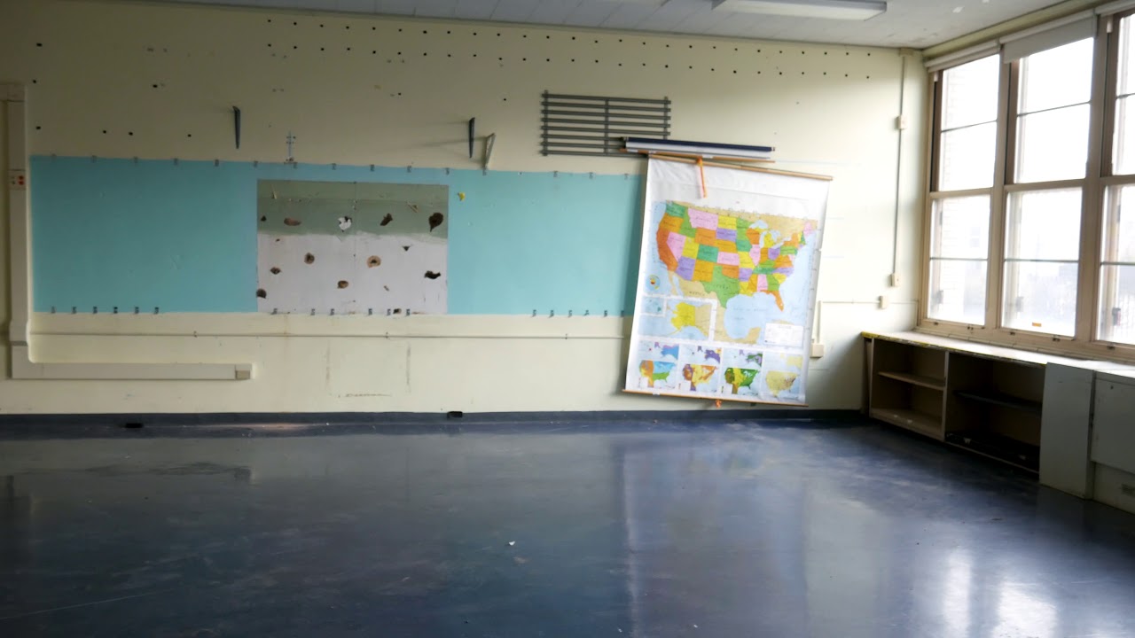 Recently Abandoned Chicago School - We weren't alone...
