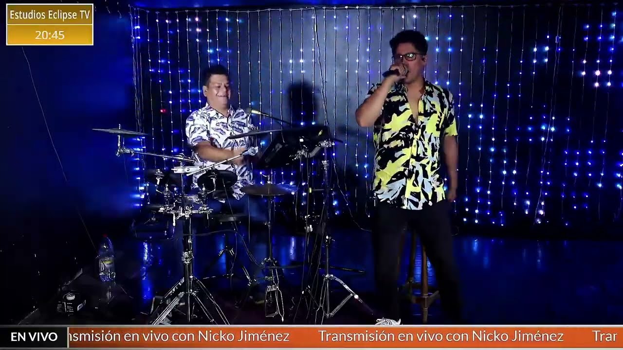 En vivo Alex Soto, Nicko Jiménez y Demmis Calderón en Estudios Eclipse TV.