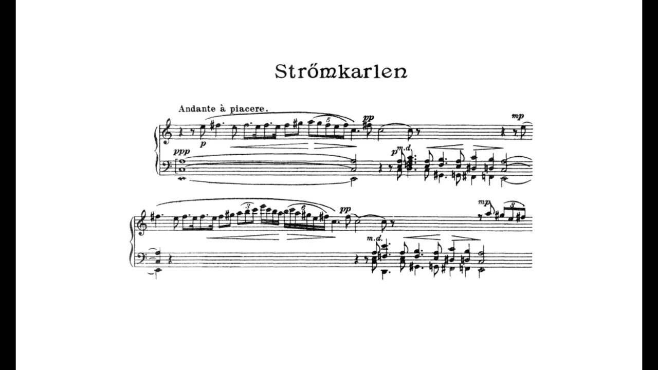Harald Frykl&ouml;f Piano Pieces