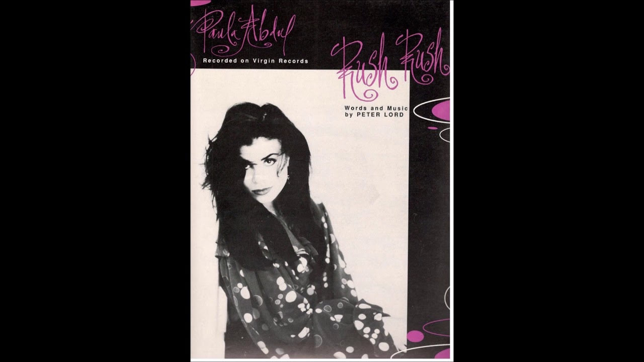 Paula Abdul - Rush Rush - September 1990 Recording (Single Take)