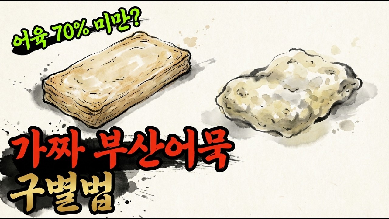부산어묵, 정작 부산에서는 그렇게 안 불렀습니다! 가마보코 오뎅 간또 덴뿌라의 진짜 의미