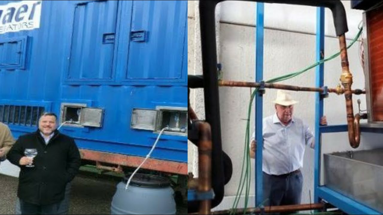A Spanish engineer creates a machine to produce drinking water &ldquo;out of nowhere