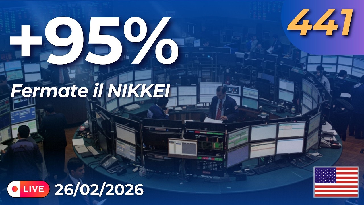 Fermate il Nikkei! Si riapre dopo Nvidia - Ep. 441 Trading & Mercati USA