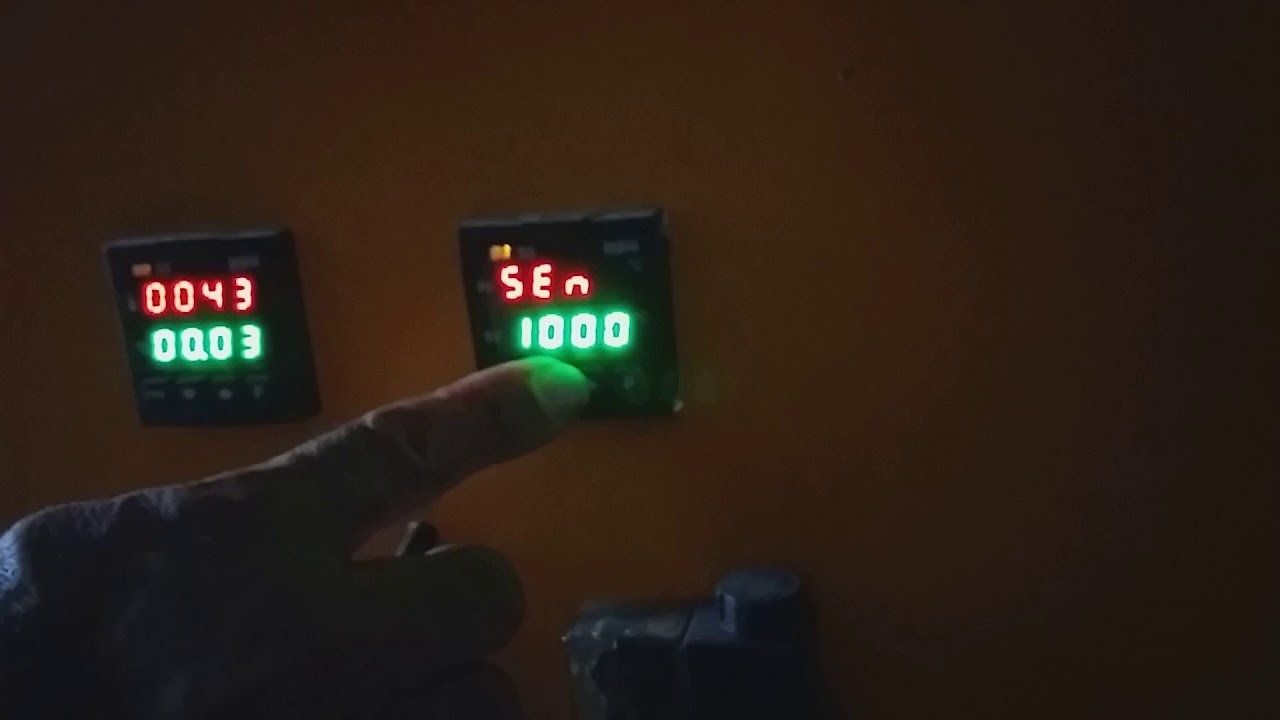 Fazendo os parâmetros  dos programadores tempo e temperaturas