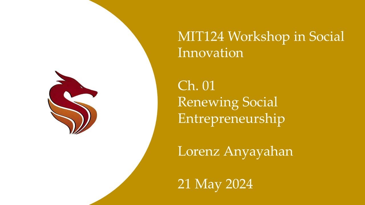 Chapter 01 | Renewing Social Entrepreneurship
