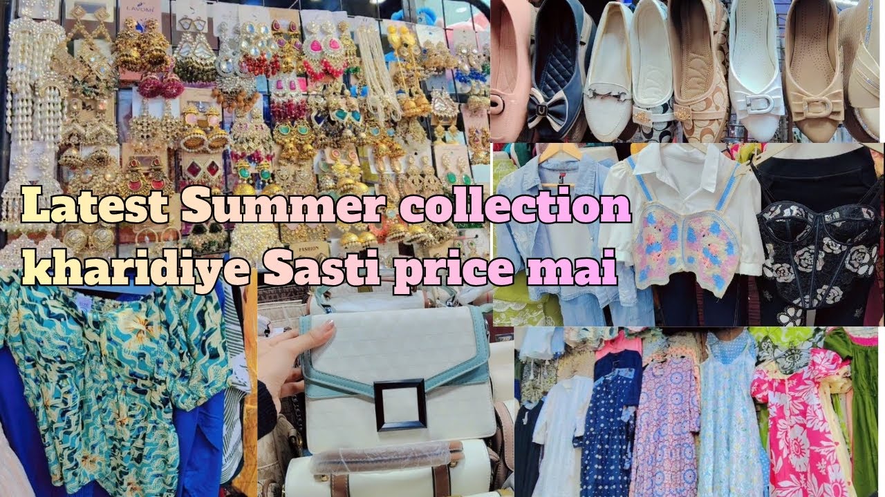 Lal quater market latest summer collection at cheapest prices #market #krishnanagar 