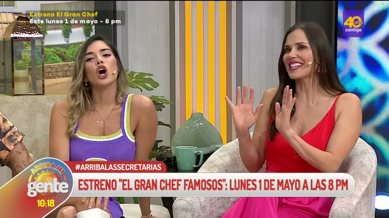 📹Arriba Mi Gente| Elenco de 'El Gran Chef - Famosos' hablan sobre el estreno de este gran programa