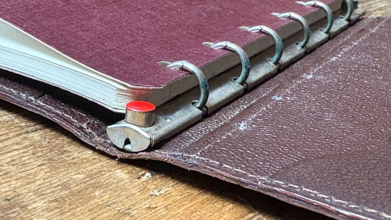 🟢Review - Vintage Twinlock Pocket Ring Binder Notebook