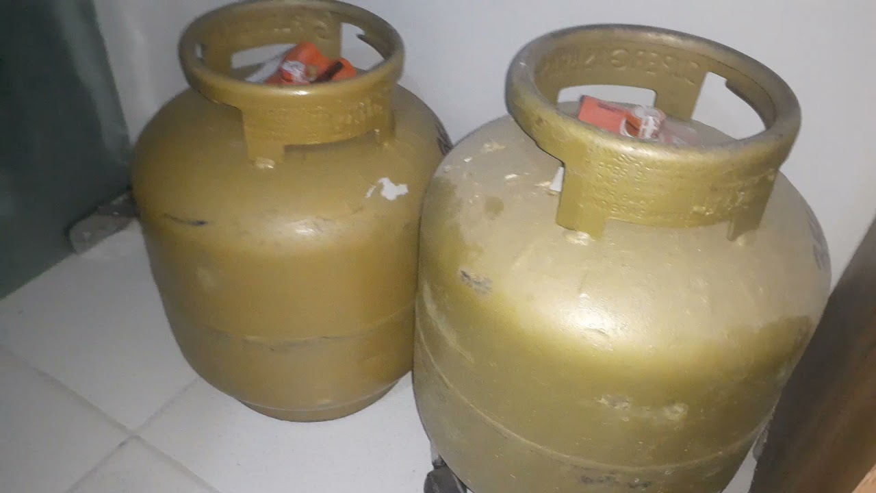 como armazenar botijão de gás em casa! cuidados e local correto