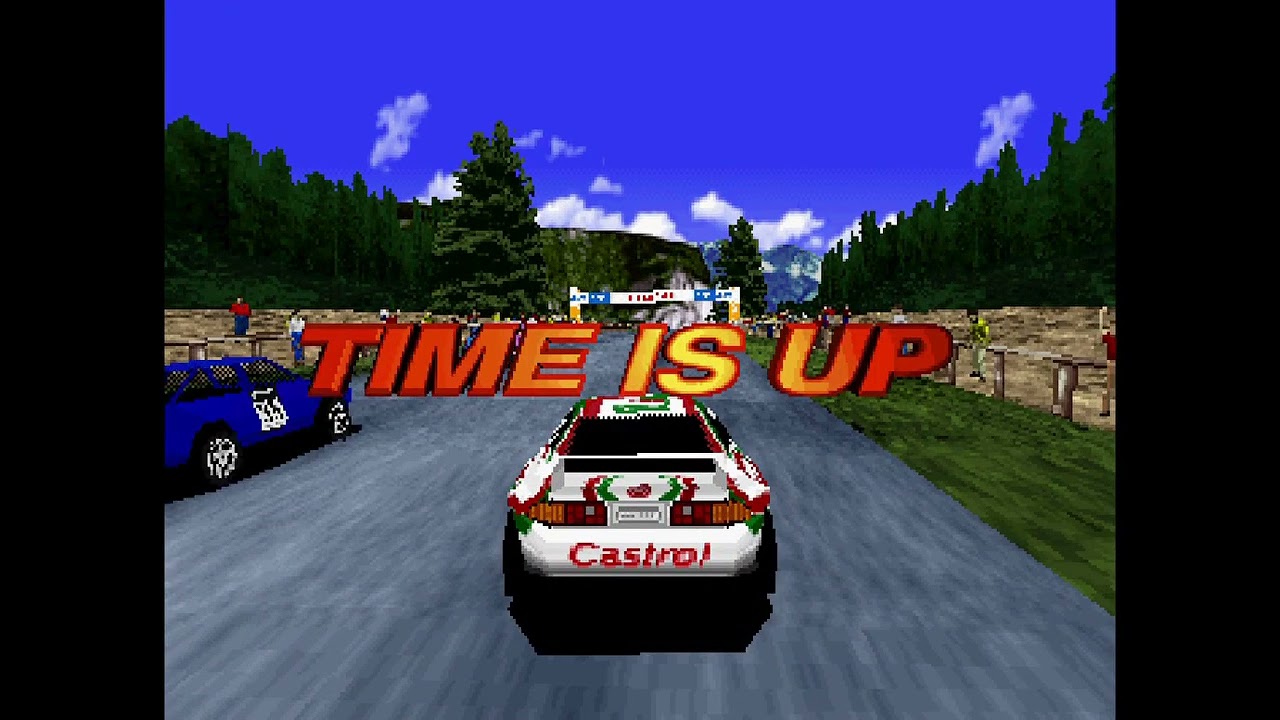 Game Over: Sega Rally Championship (SEGA SATURN)