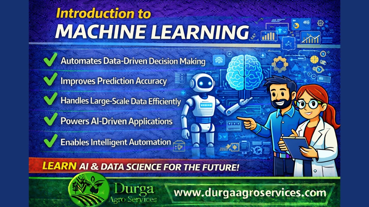 Complete Machine Learning Tutorial || Smart Solutions for Every Assignment || #DurgaAgroServices