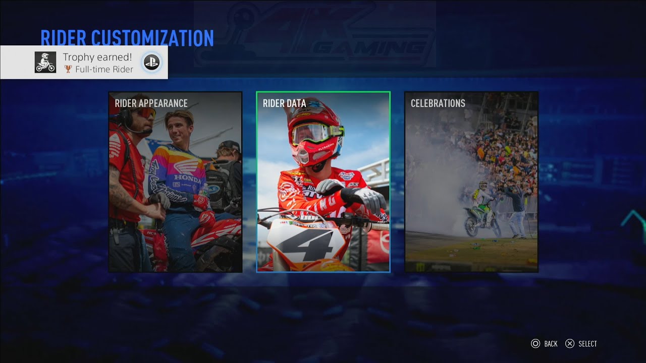 Monster Energy Supercross - The Official Videogame 3 - Full-time Rider Trophy