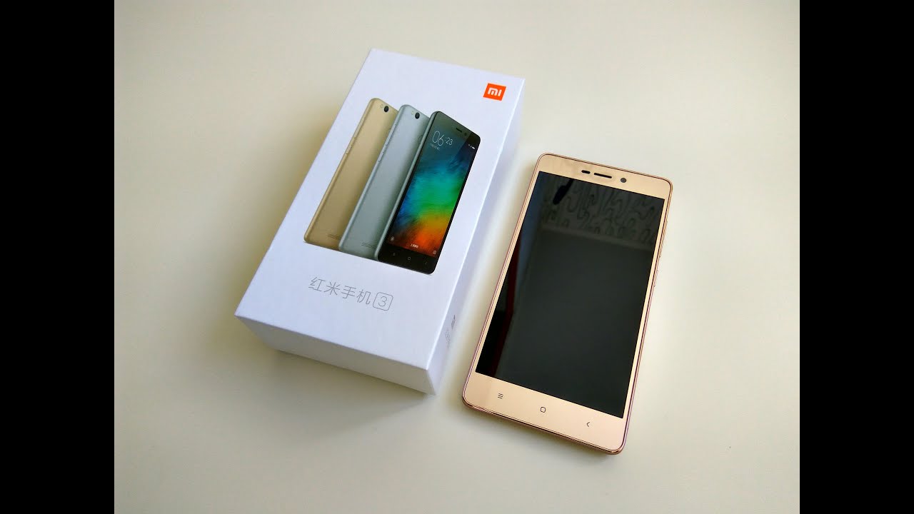 Unboxing Xiaomi Redmi 3 Pro (3/32) В ЦЫГАНСКОМ ЦВЕТЕ!