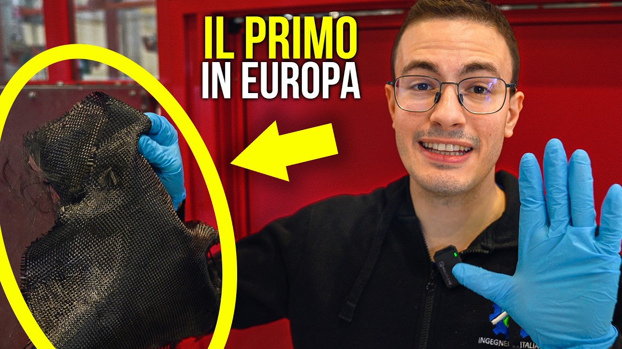 L'INCREDIBILE INGEGNERIA ITALIANA dietro la RIGENERAZIONE delle FIBRE di CARBONIO!