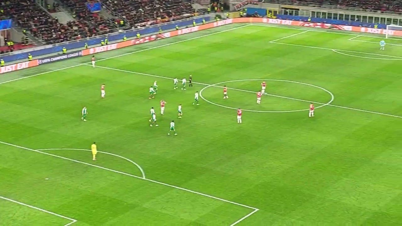 Championsleague AC Milan - Feyenoord 1-1 Carranza lets go fucking mental 18/02/2025