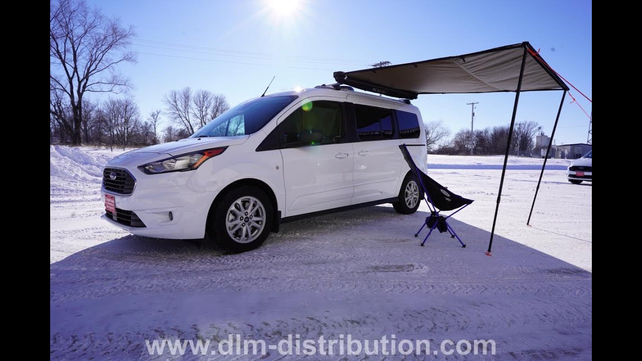 2022 Mini T Transit Connect Campervan with awning! Great for all travel plans