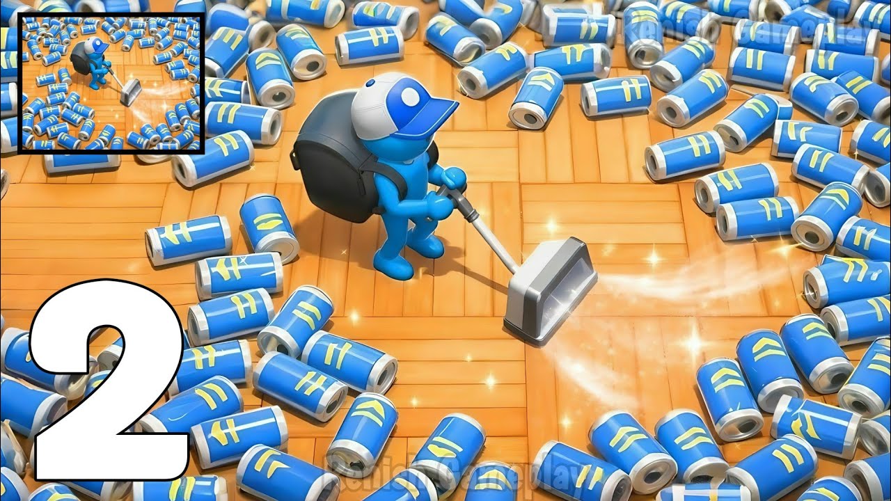 Clean All 3D - Gameplay Walkthrough Part 2 - Dirty to Super Clean (Android, iOS)