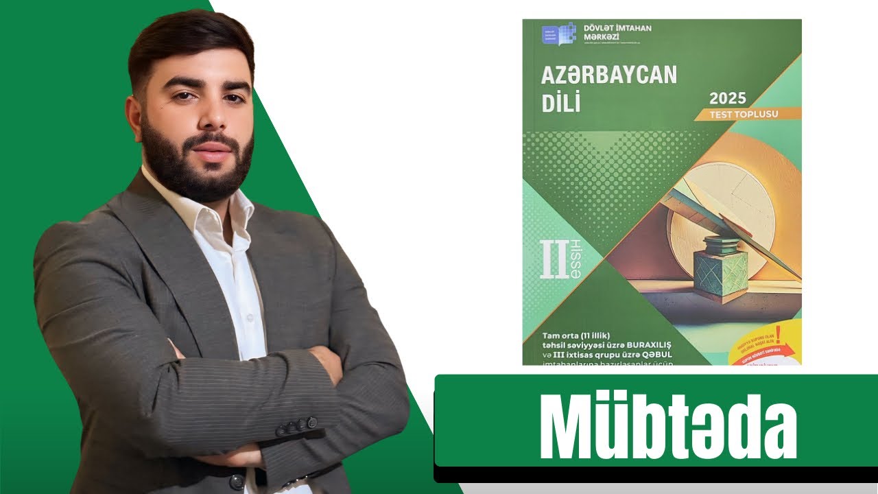 Mübtəda və onun ifadə vasitələri. DİM-2025  1-30
